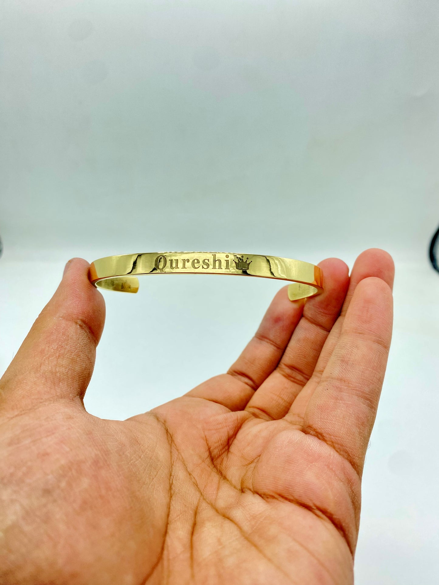 Engraved Name Cuff Kara