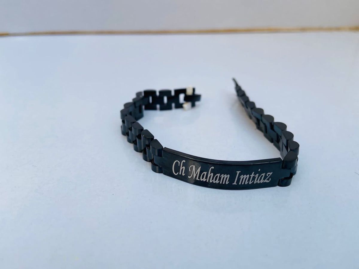 Engraving Name Braclet